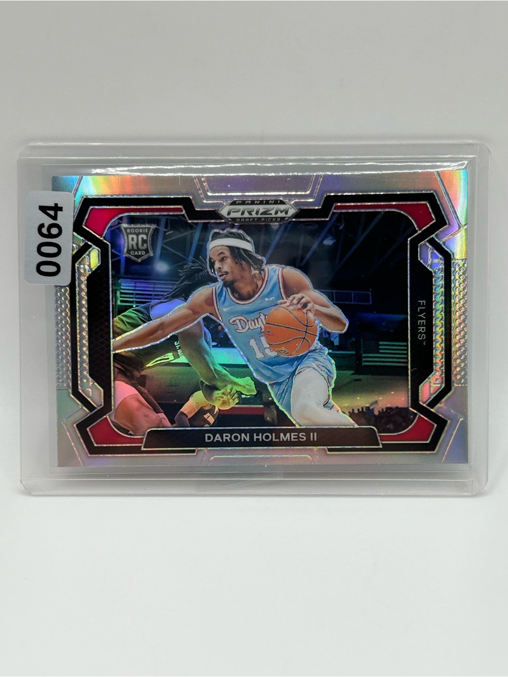 Daron Holmes II Panini Prizm Draft Picks Rookie Basketball Card Dayton Flyers 🏀